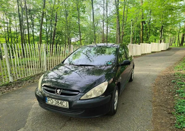 samochody osobowe Peugeot 307 cena 5700 przebieg: 163824, rok produkcji 2005 z Poznań